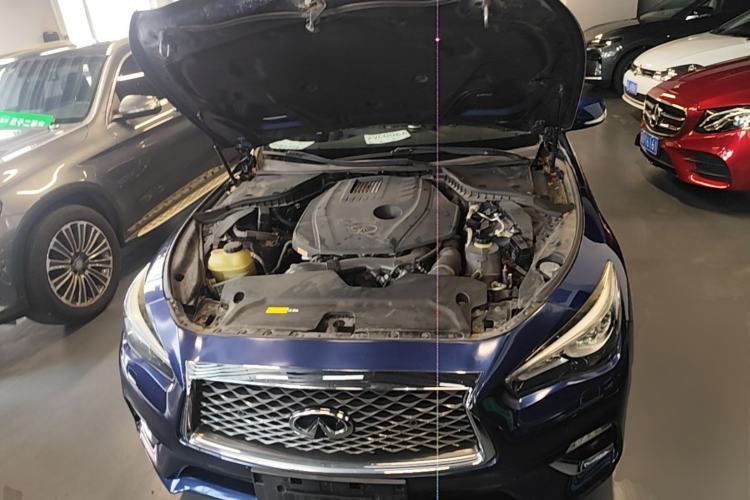 Used Infiniti Q50L 2018 2.0T Enjoyment Version China V Standard Engine Bay