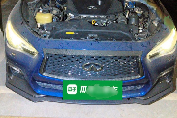 Used Infiniti Q50L 2018 2.0T Enjoyment Version China VI Standard Engine Bay