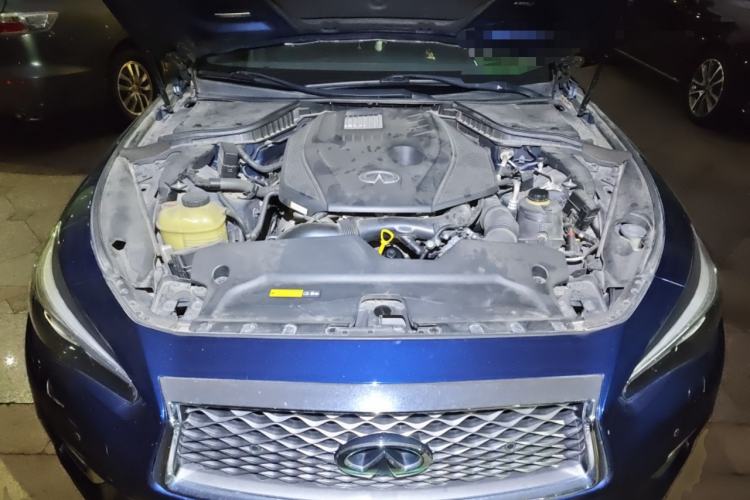 Used Infiniti Q50L 2018 2.0T Enjoyment Version China V Standard Engine Bay