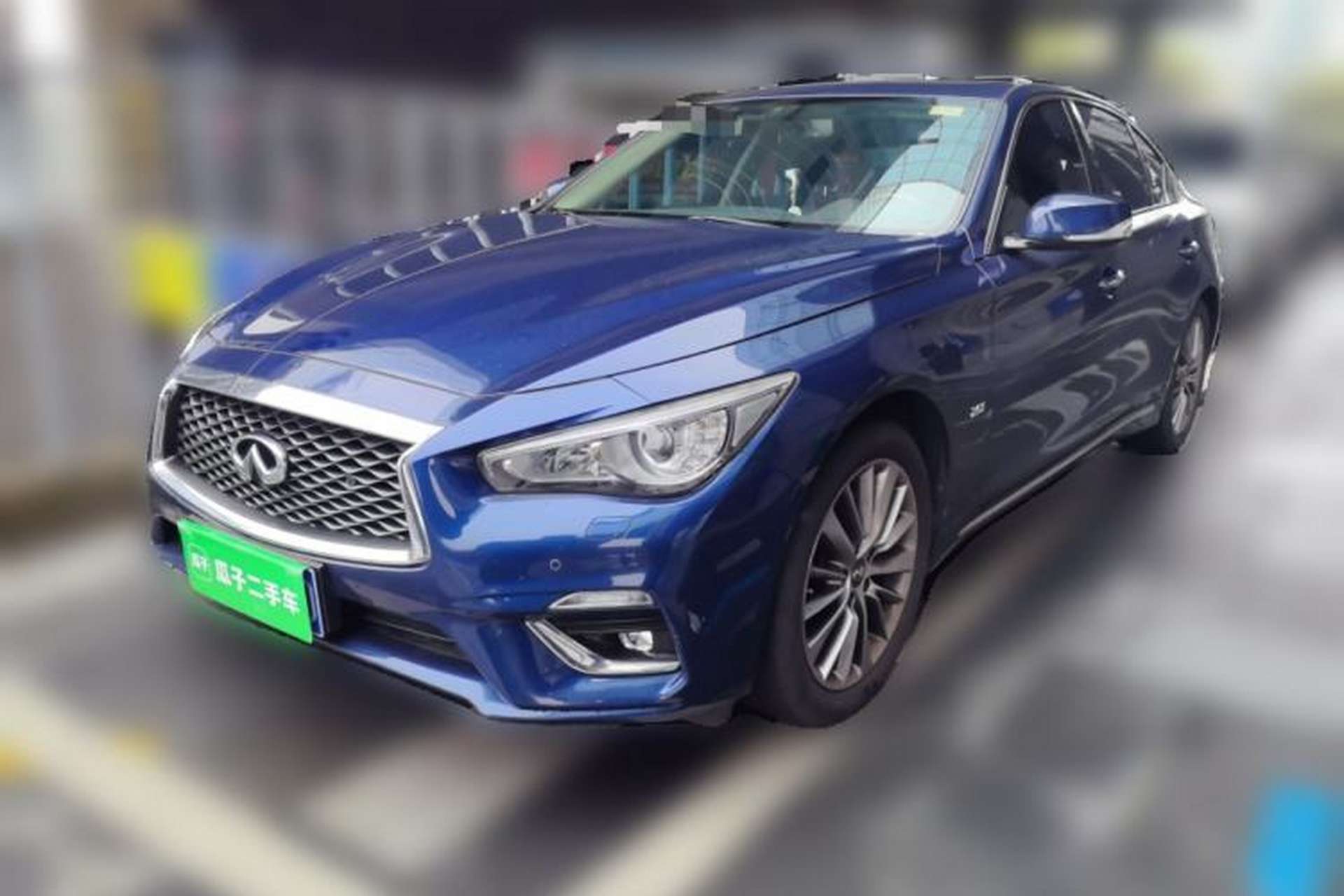 Used Infiniti Q50L 2018 2.0T Enjoyment Version China V Standard Front Left 45 Deg
