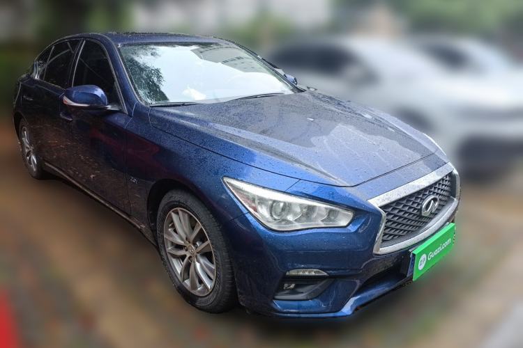 Used Infiniti Q50L 2018 2.0T Comfort Edition China VI Standard Front Right 45 Deg
