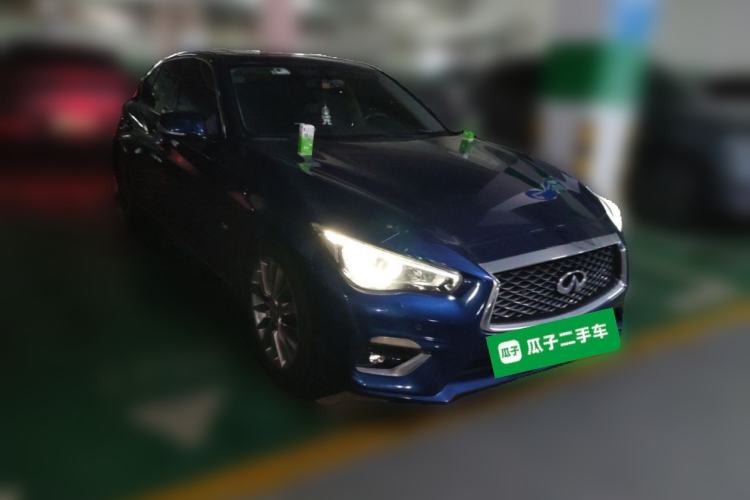 Used Infiniti Q50L 2018 2.0T Enjoyment Version China V Standard Front Right 45 Deg