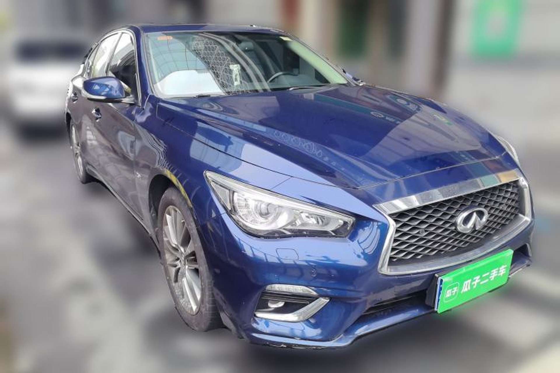 Used Infiniti Q50L 2018 2.0T Enjoyment Version China V Standard Front Right 45 Deg