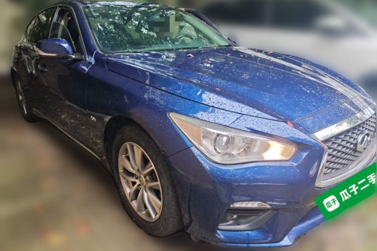 Used Infiniti Q50L 2018 2.0T Comfort Edition China VI Standard Front Right 45 Deg