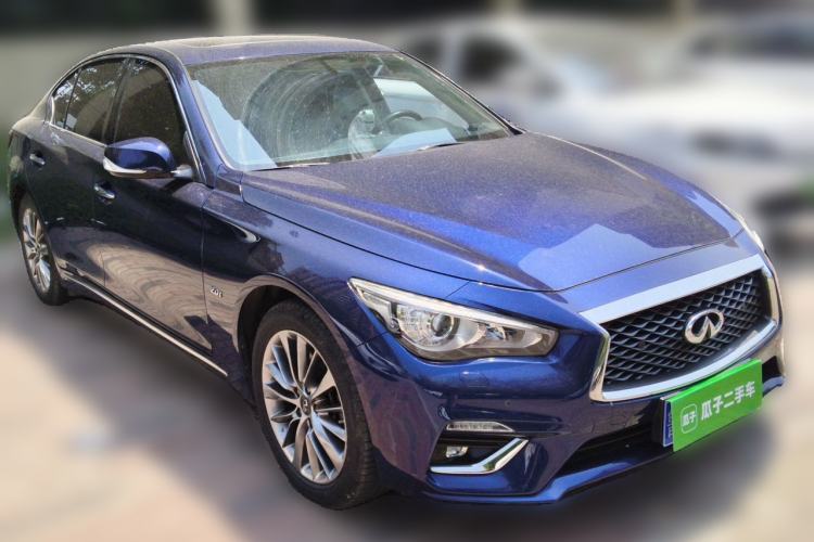 Used Infiniti Q50L 2018 2.0T Enjoyment Version China V Standard Front Right 45 Deg