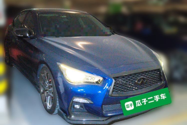 Used Infiniti Q50L 2018 2.0T Enjoyment Version China VI Standard Front Right 45 Deg