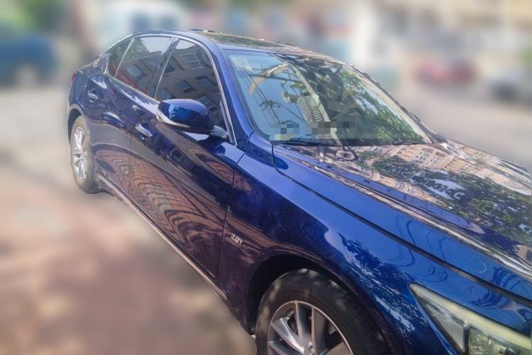 Used Infiniti Q50L 2018 2.0T Enjoyment Version China V Standard Front Right 45 Deg