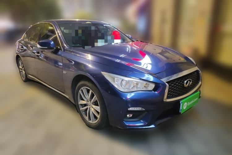 Used Infiniti Q50L 2018 2.0T Comfort Edition China VI Standard Front Right 45 Deg