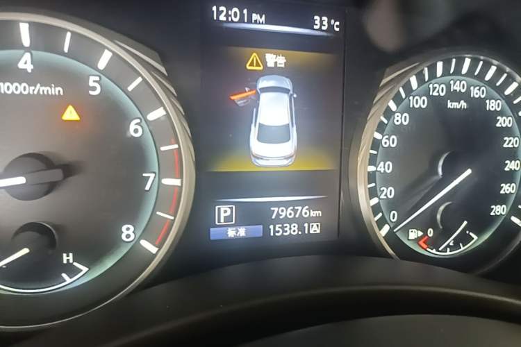 Used Infiniti Q50L 2018 2.0T Enjoyment Version China VI Standard Instrument Cluster