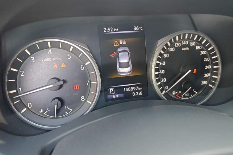 Used Infiniti Q50L 2018 2.0T Enjoyment Version China VI Standard Instrument Cluster