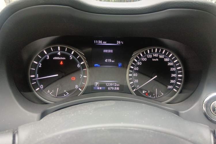 Used Infiniti Q50L 2018 2.0T Enjoyment Edition China V standard Instrument Cluster