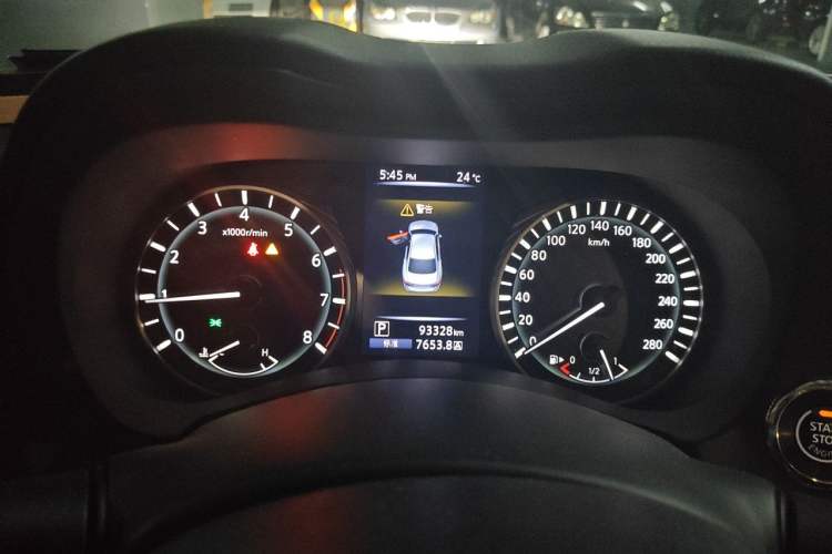 Used Infiniti Q50L 2018 2.0T Luxury Sport Edition China V Standard Instrument Cluster