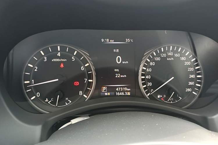 Used Infiniti Q50L 2018 2.0T Enjoyment Version China VI Standard Instrument Cluster