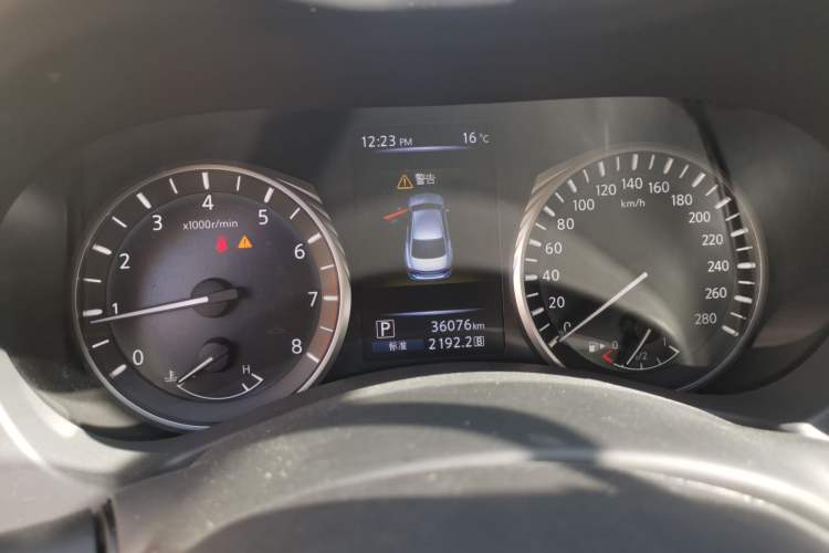 Used Infiniti Q50L 2018 2.0T Comfort Edition China V Standard Instrument Cluster