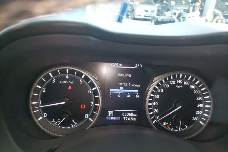 Used Infiniti Q50L 2018 2.0T Enjoyment Version China VI Standard Instrument Cluster
