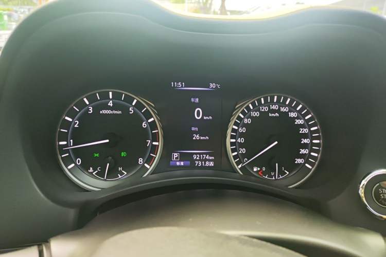 Used Infiniti Q50L 2018 2.0T Enjoyment Edition China V standard Instrument Cluster