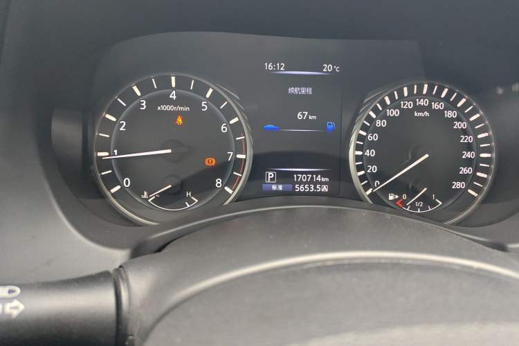 Used Infiniti Q50L 2018 2.0T Enjoyment Edition China V standard Instrument Cluster