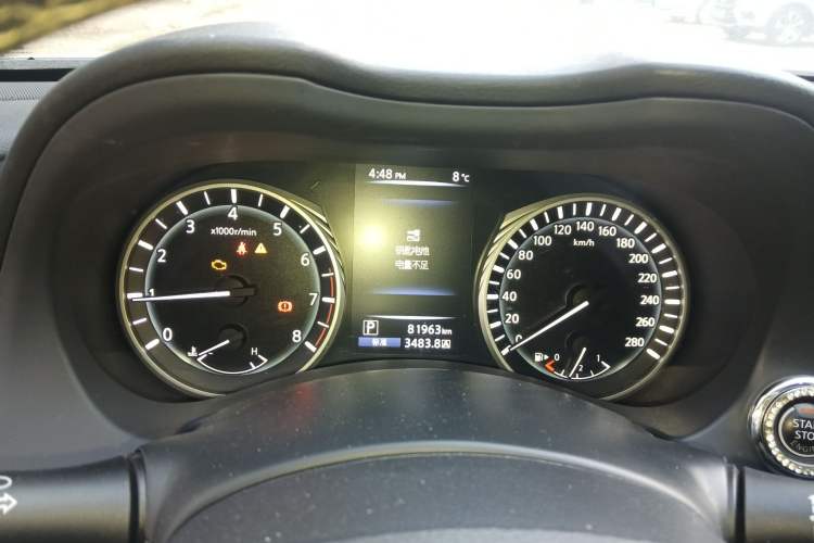 Used Infiniti Q50L 2018 2.0T Comfort Edition China VI Standard Instrument Cluster