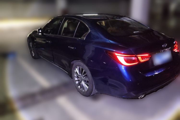 Used Infiniti Q50L 2018 2.0T Enjoyment Edition China V standard Rear Left 45 Deg