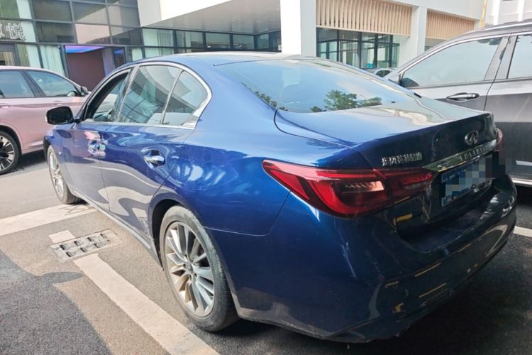 Used Infiniti Q50L 2018 2.0T Enjoyment Edition China V standard Rear Left 45 Deg
