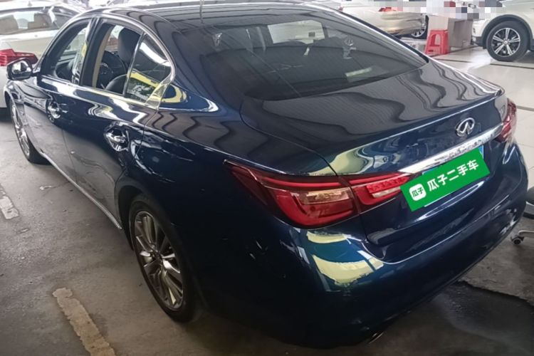 Used Infiniti Q50L 2018 2.0T Enjoyment Version China V Standard Rear Left 45 Deg