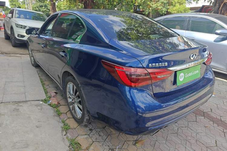Used Infiniti Q50L 2018 2.0T Enjoyment Version China VI Standard Rear Left 45 Deg