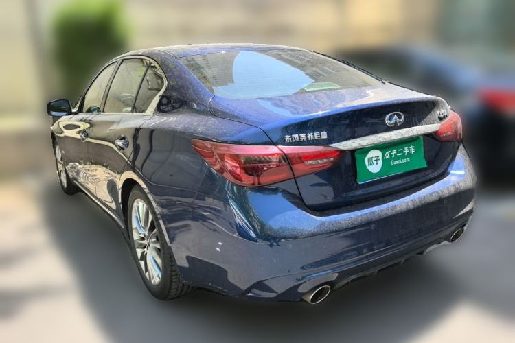 Used Infiniti Q50L 2018 2.0T Enjoyment Version China VI Standard Rear Left 45 Deg
