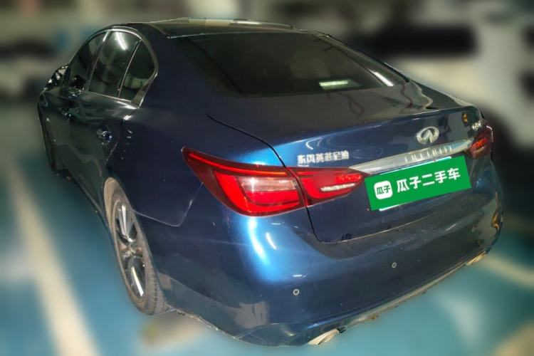 Used Infiniti Q50L 2018 2.0T Enjoyment Version China VI Standard Rear Left 45 Deg