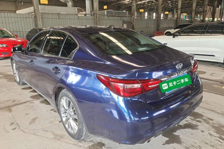 Used Infiniti Q50L 2018 2.0T Enjoyment Version China V Standard Rear Left 45 Deg