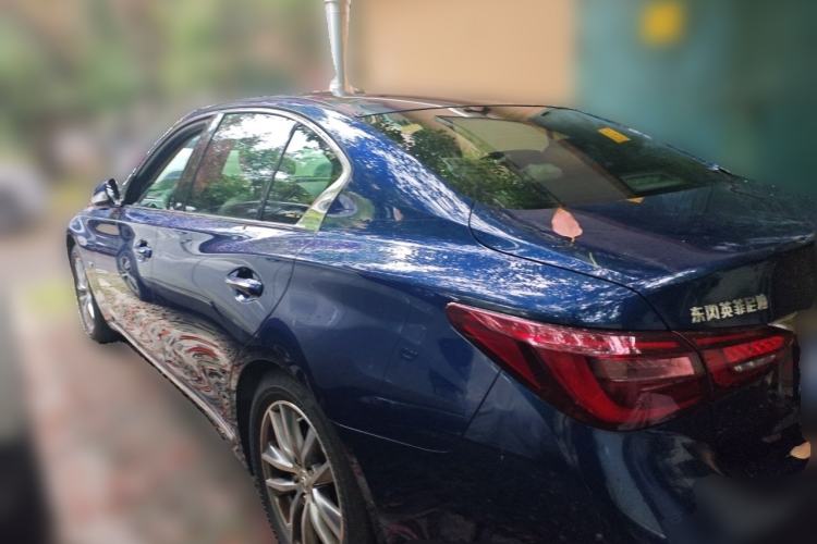 Used Infiniti Q50L 2018 2.0T Comfort Edition China VI Standard Rear Left 45 Deg