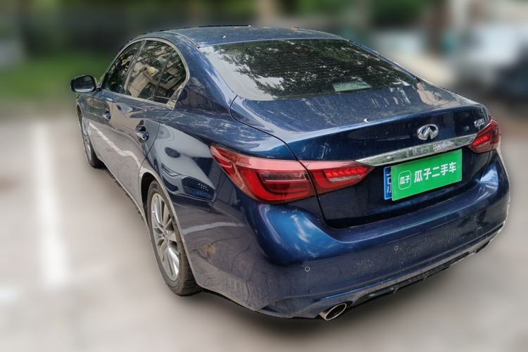 Used Infiniti Q50L 2018 2.0T Enjoyment Edition China V standard Rear Left 45 Deg