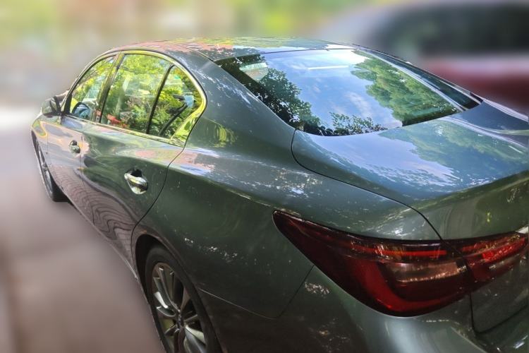 Used Infiniti Q50L 2018 2.0T Enjoyment Version China VI Standard Rear Left 45 Deg