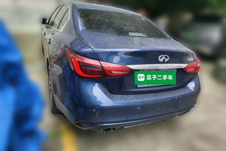 Used Infiniti Q50L 2018 2.0T Enjoyment Version China VI Standard Rear Left 45 Deg
