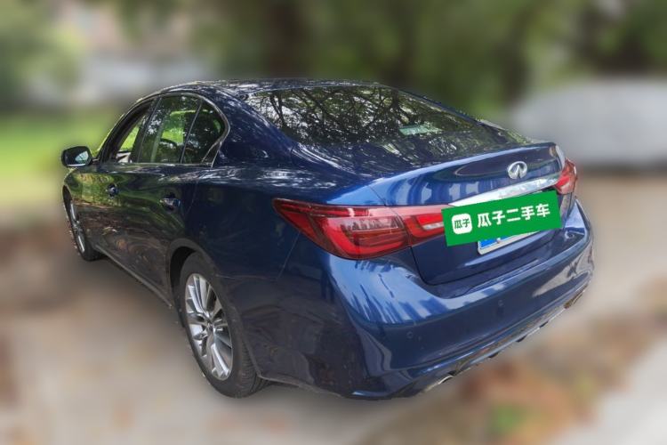 Used Infiniti Q50L 2018 2.0T Enjoyment Edition China V standard Rear Left 45 Deg