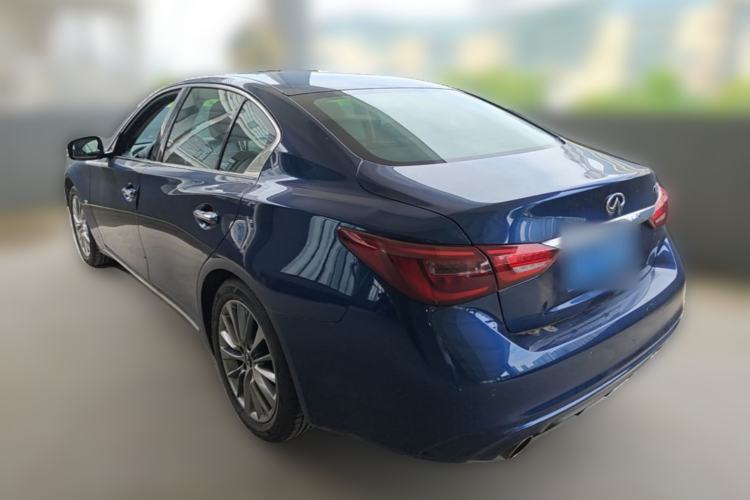 Used Infiniti Q50L 2018 2.0T Enjoyment Version China VI Standard Rear Left 45 Deg