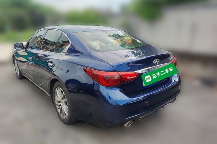 Used Infiniti Q50L 2018 2.0T Comfort Edition China VI Standard Rear Left 45 Deg