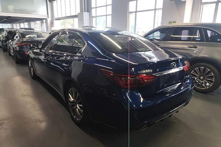 Used Infiniti Q50L 2018 2.0T Enjoyment Version China V Standard Rear Left 45 Deg