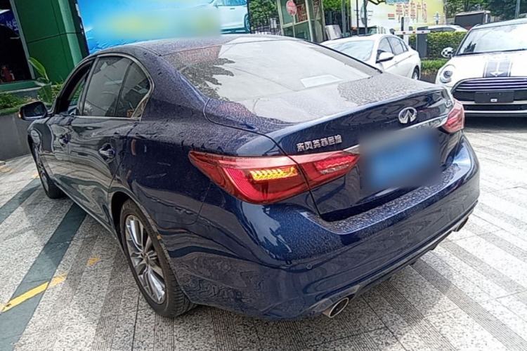 Used Infiniti Q50L 2018 2.0T Enjoyment Version China VI Standard Rear Left 45 Deg