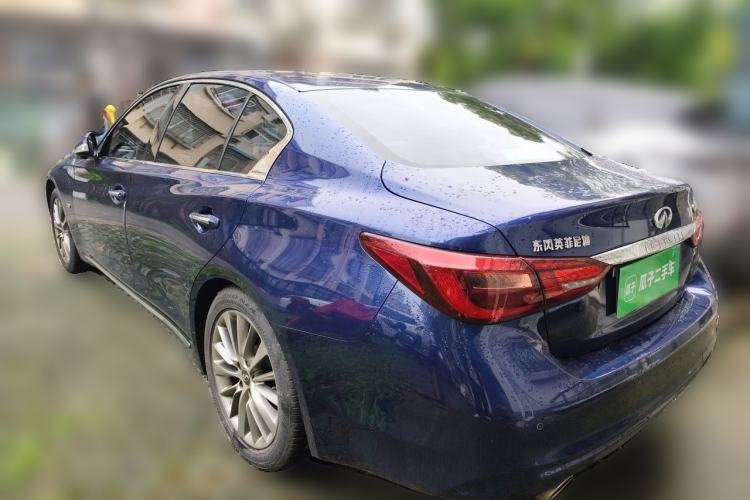 Used Infiniti Q50L 2018 2.0T Enjoyment Version China VI Standard Rear Left 45 Deg