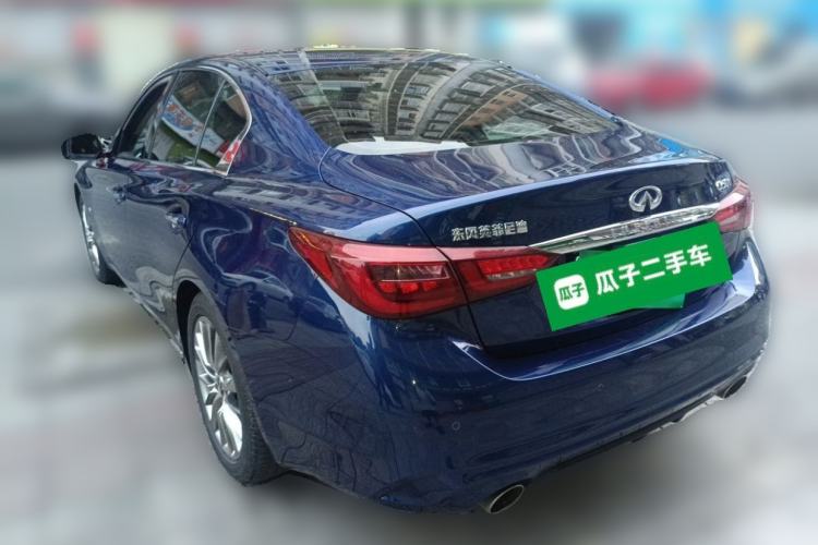 Used Infiniti Q50L 2018 2.0T Enjoyment Version China V Standard Rear Left 45 Deg