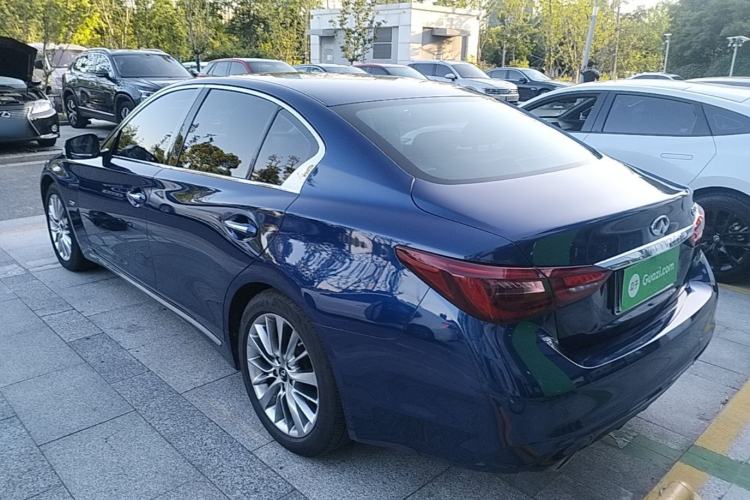Used Infiniti Q50L 2018 2.0T Enjoyment Version China VI Standard Rear Left 45 Deg