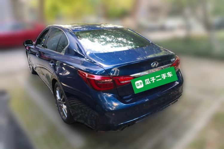 Used Infiniti Q50L 2018 2.0T Enjoyment Version China VI Standard Rear Left 45 Deg