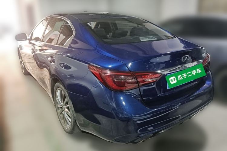Used Infiniti Q50L 2018 2.0T Enjoyment Edition China V standard Rear Left 45 Deg