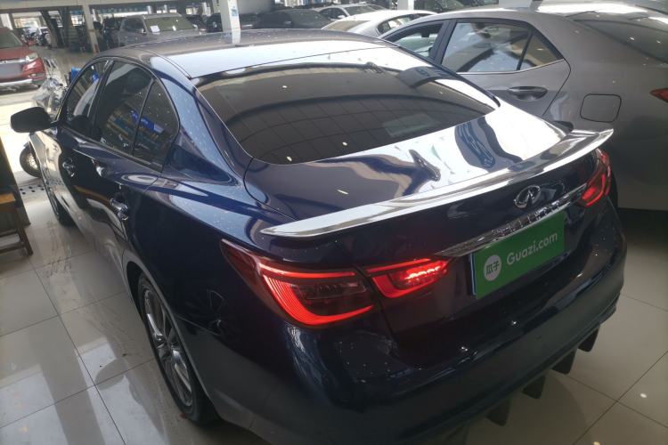 Used Infiniti Q50L 2018 2.0T Enjoyment Version China VI Standard Rear Left 45 Deg