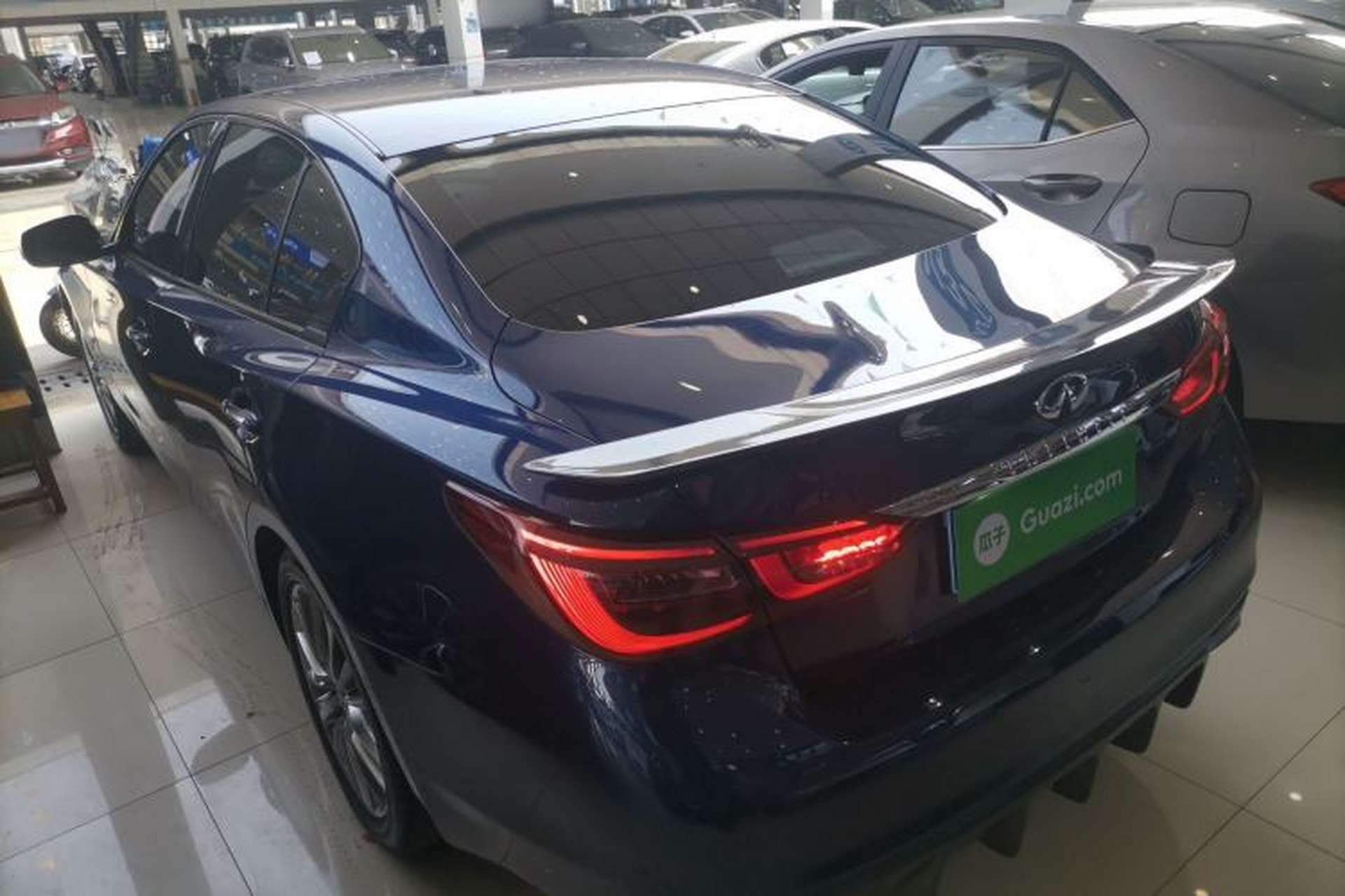 Used Infiniti Q50L 2018 2.0T Enjoyment Version China VI Standard Rear Left 45 Deg