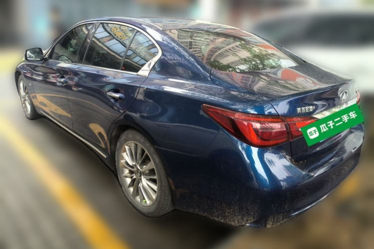 Used Infiniti Q50L 2018 2.0T Enjoyment Version China V Standard Rear Left 45 Deg