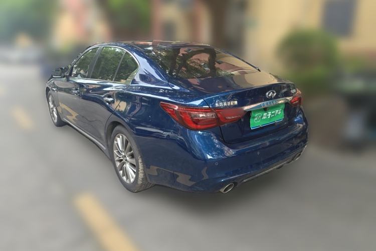 Used Infiniti Q50L 2018 2.0T Enjoyment Version China V Standard Rear Left 45 Deg