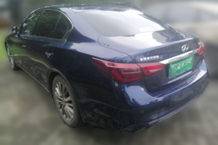 Used Infiniti Q50L 2018 2.0T Enjoyment Version China VI Standard Rear Left 45 Deg