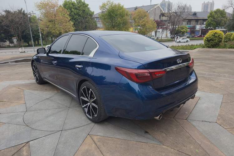 Used Infiniti Q50L 2018 2.0T Enjoyment Version China VI Standard Rear Left 45 Deg