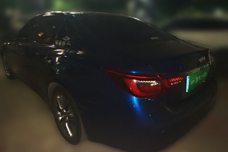 Used Infiniti Q50L 2018 2.0T Enjoyment Version China VI Standard Rear Left 45 Deg